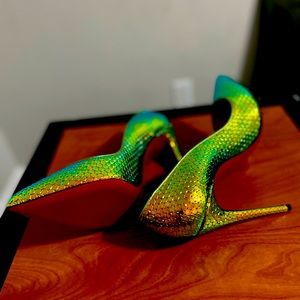 Chameleon Christian Louboutin heels